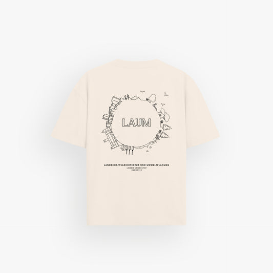 Iconic Oversized Shirt Raw Ivory · 23X087-3