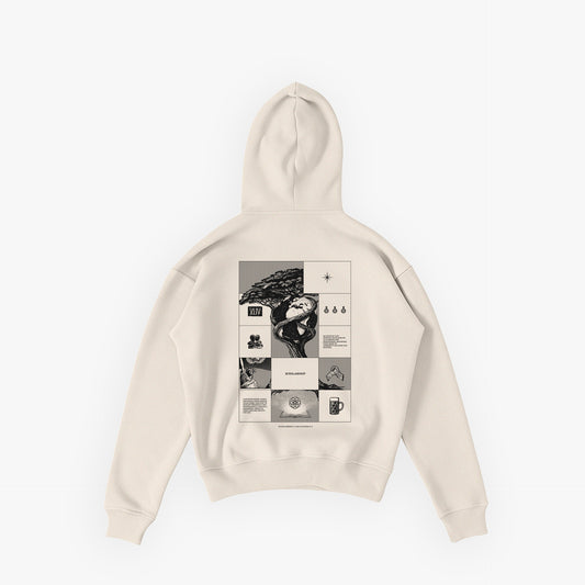 Studios Essentials Hoodie N°4 Raw Ivory · SDW