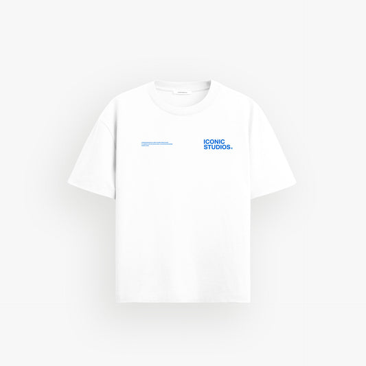 Premium Oversized Shirt White · Iconic