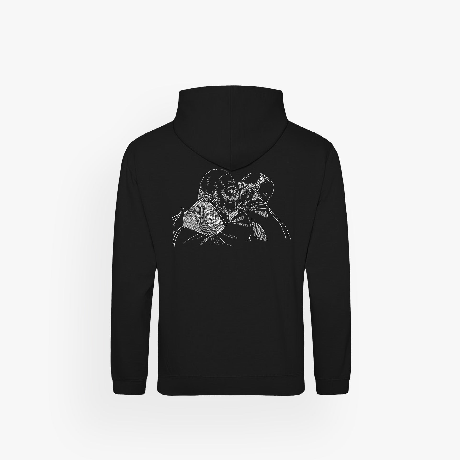 UTPS · Basic Hoodie Black · 23X007-3