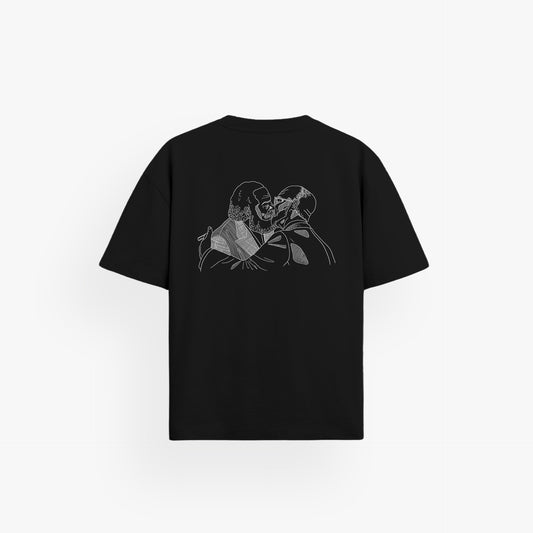 UTPS · Premium Oversized Shirt Black · 23X007-3