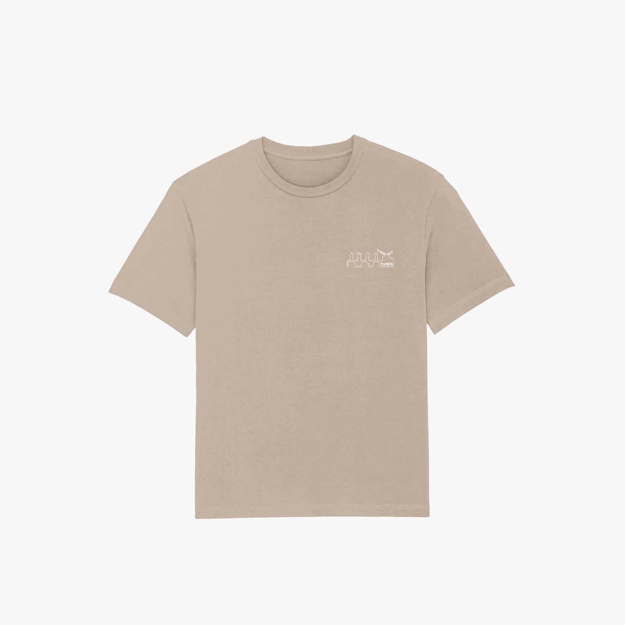 THWS · Oversized Organic Shirt Desert · 23X038-2