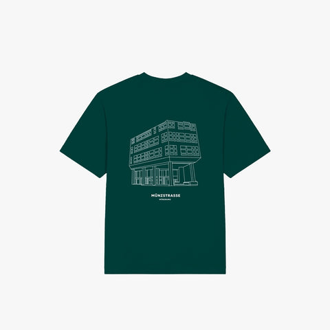 THWS · Oversized Organic Shirt Glazed Green · 23X038-2
