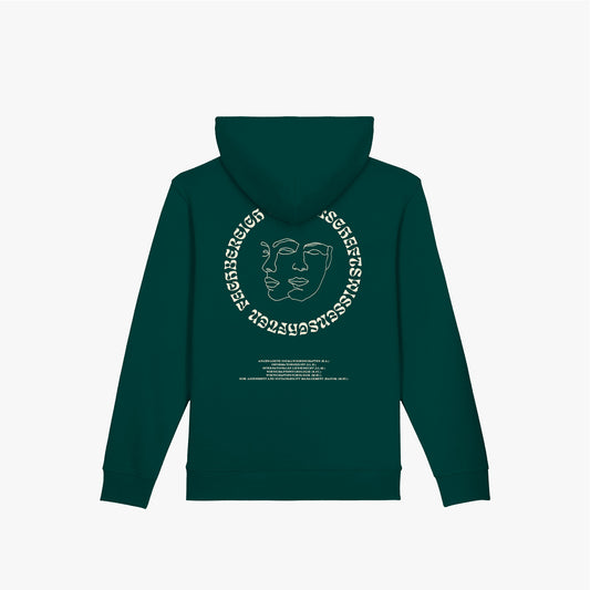 HDG · Premium Organic Hoodie Glazed Green · 23X043-1