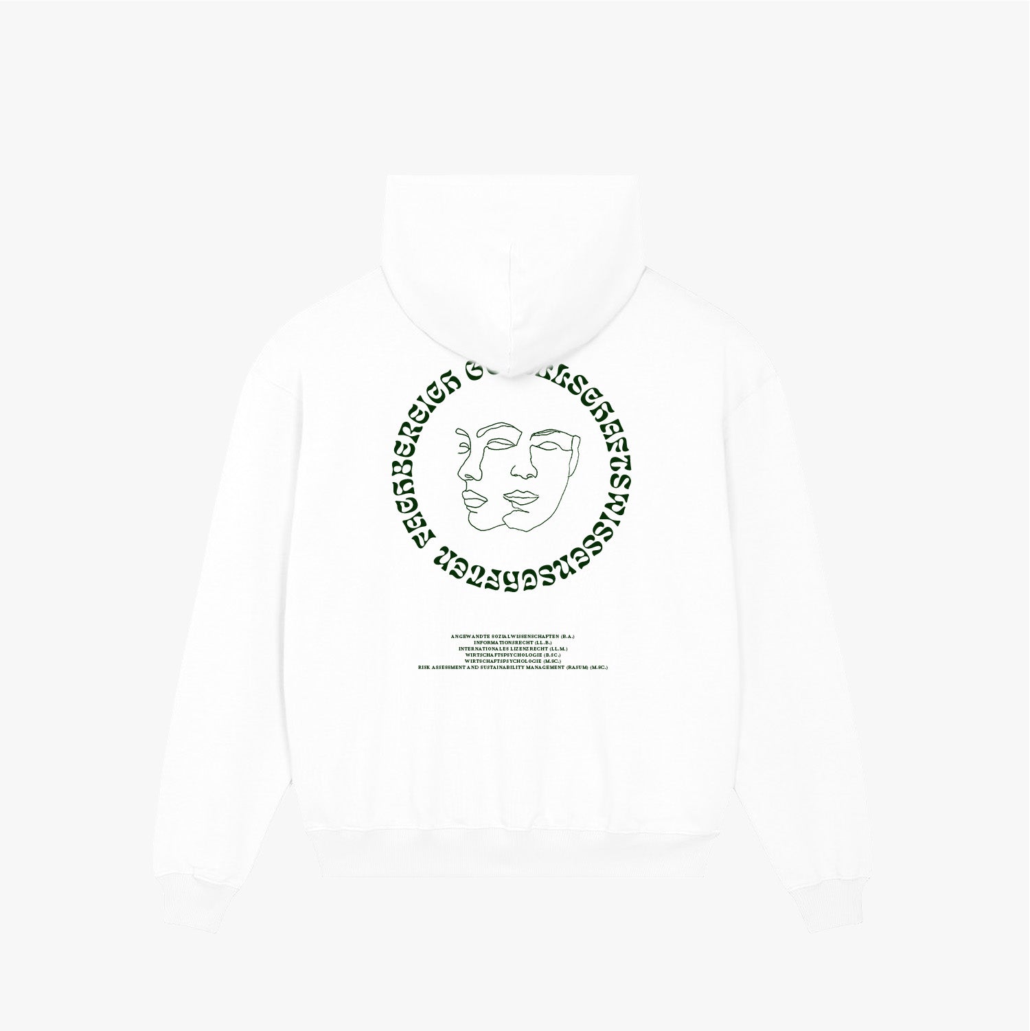 HDG · Exclusive Organic Hoodie White · 23X043-1