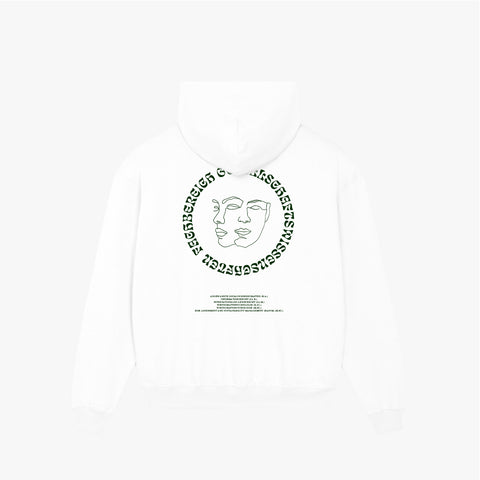 HDG · Exclusive Organic Hoodie White · 23X043-1