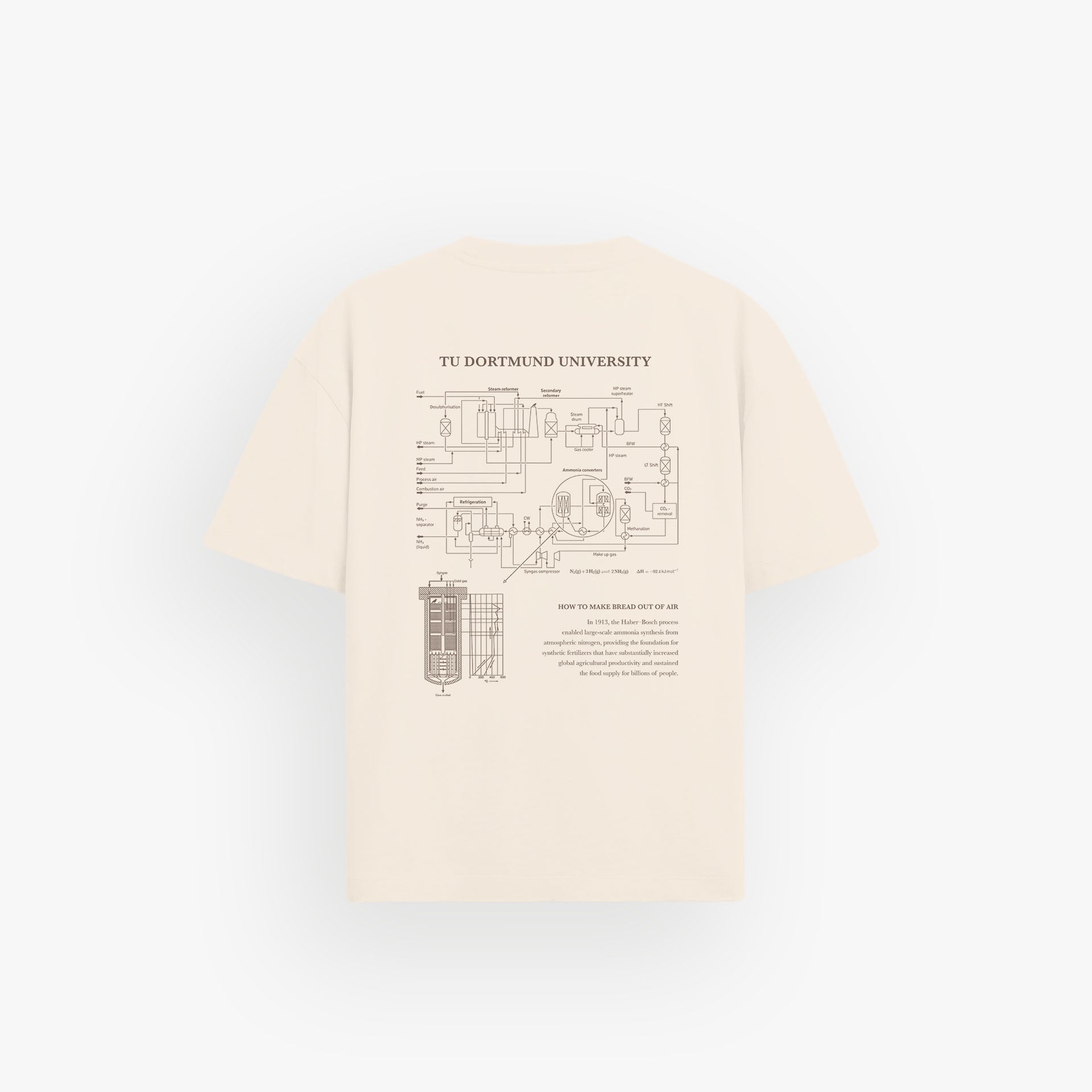 Iconic Oversized Shirt Raw Ivory · 23X053-2