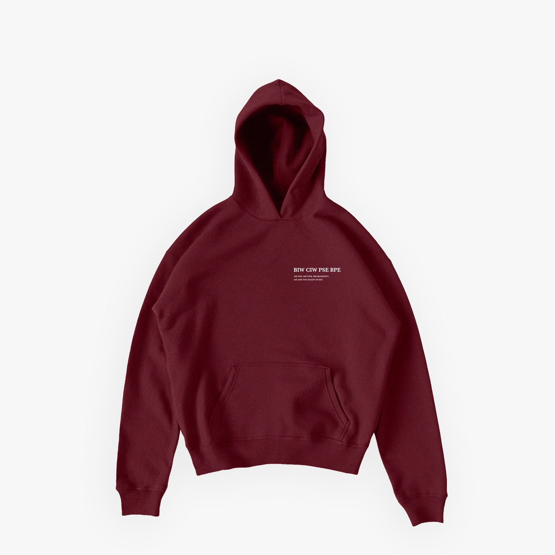 Studios Essentials Hoodie N°4 Velvet Wine · 23X053-2