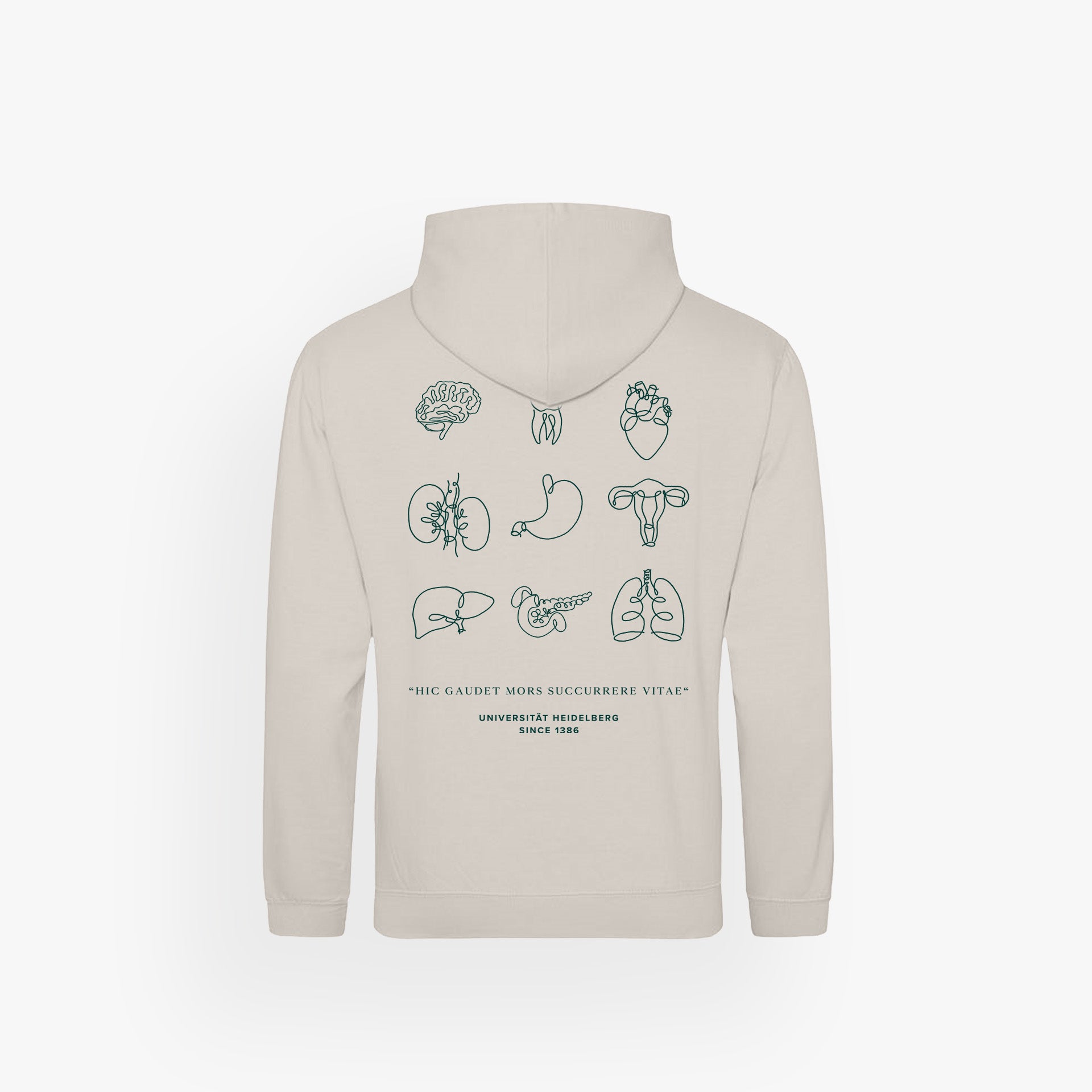 UHM Archive · Basic Hoodie Natural Stone