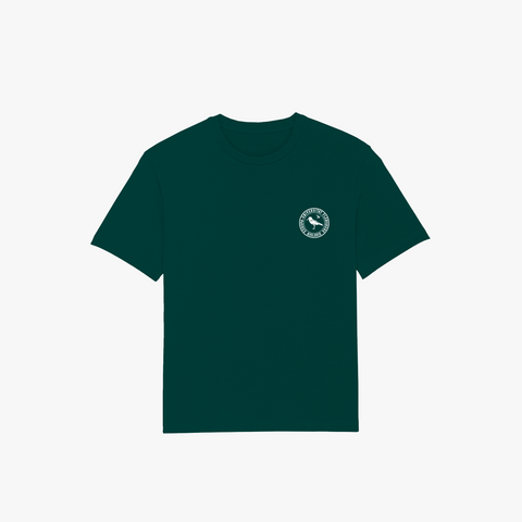 EUFB · Oversized Organic Shirt Glazed Green · 23X086-1