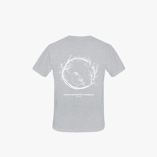 EUFB · Classic Organic Shirt Heather Grey  · 23X086-2