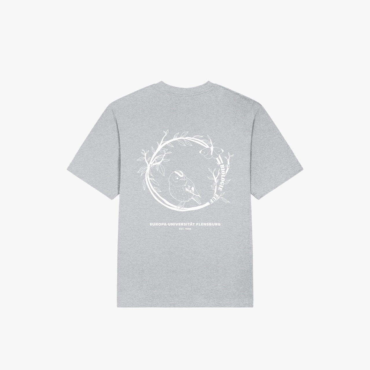 EUFB · Oversized Organic Shirt Heather Grey · 23X086-2