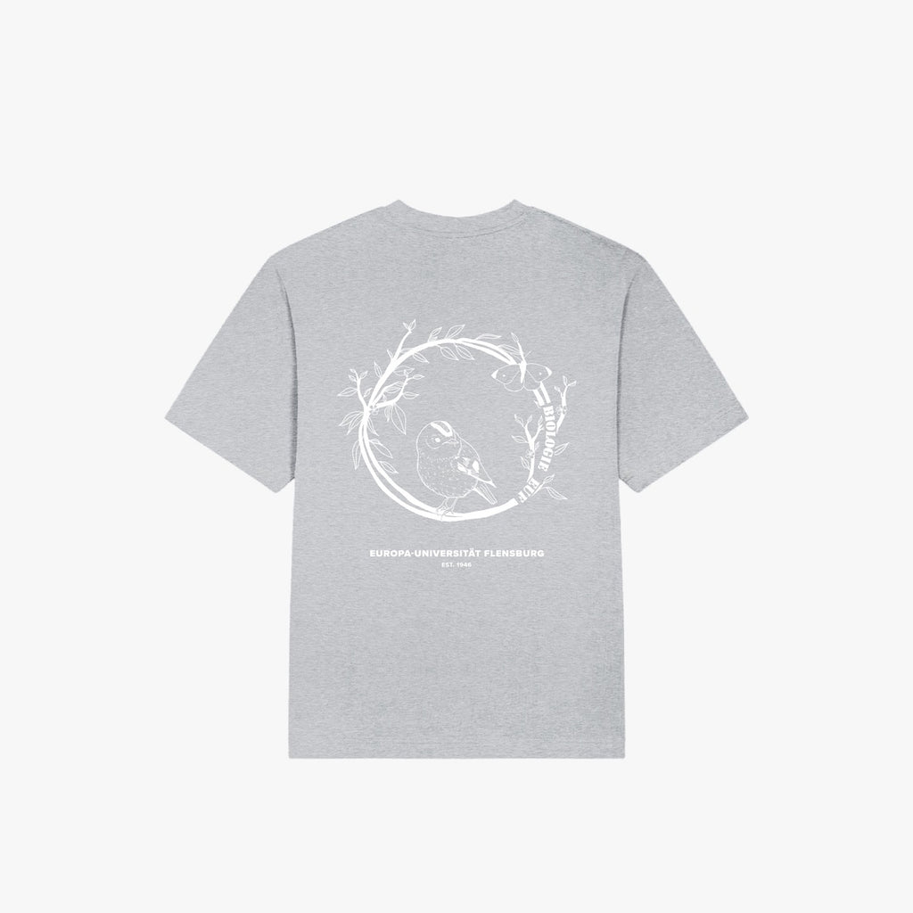 EUFB · Oversized Organic Shirt Heather Grey · 23X086-2