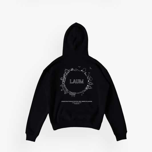 GWLLU · Studios Essentials Hoodie N°1 Black · 23X087-2