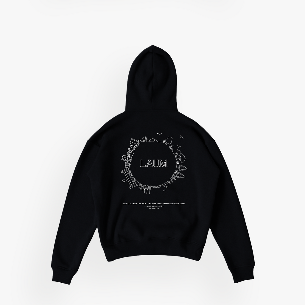 GWLLU · Studios Essentials Hoodie N°1 Black · 23X087-2