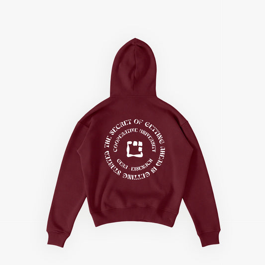 Studios Essentials Hoodie N°4 Velvet Wine · 23X101-2