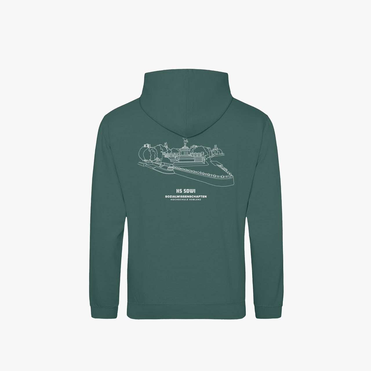 SWHK · Base Hoodie Moss Green · 23X122-1