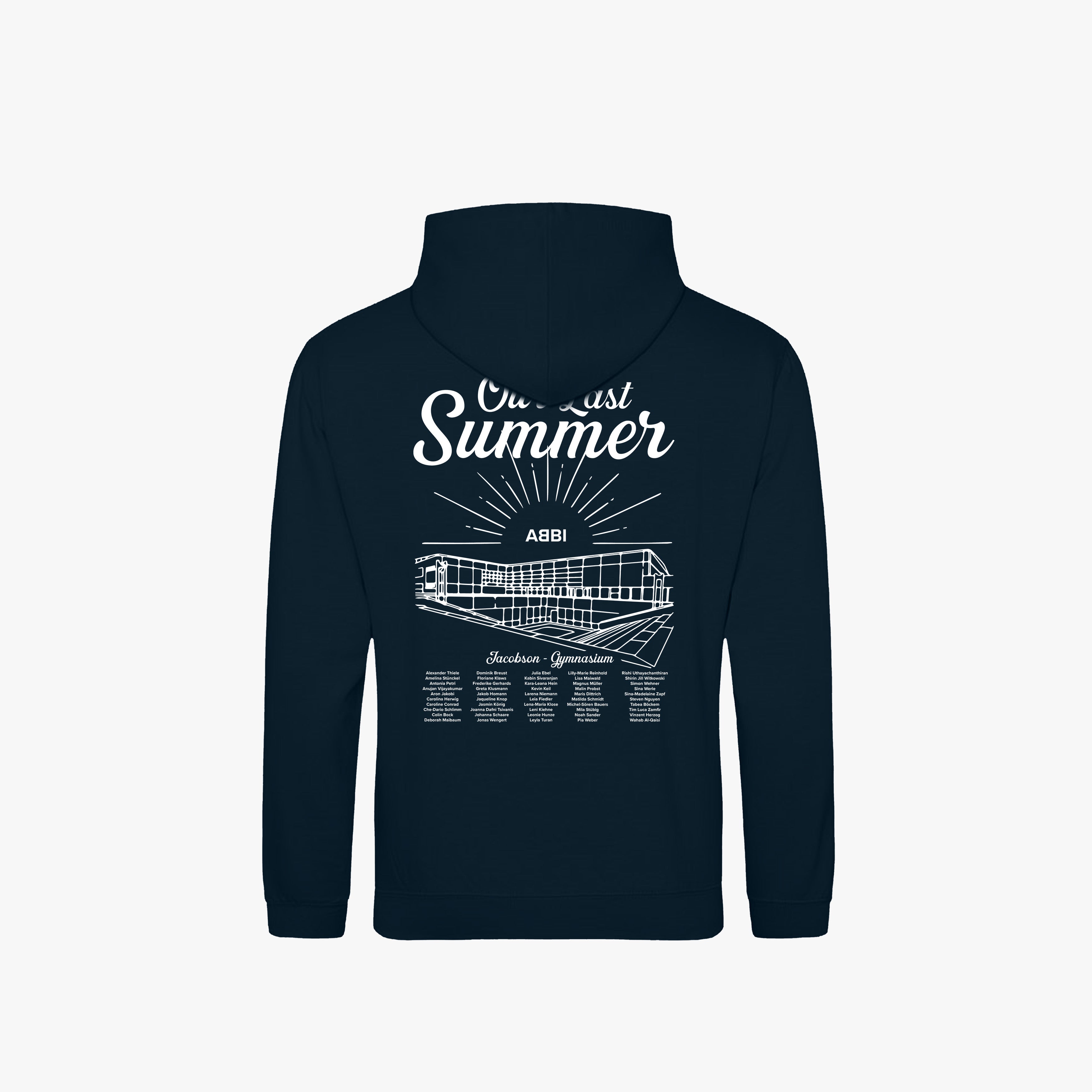 JCGS · Basic Hoodie French Navy · 23X124-1