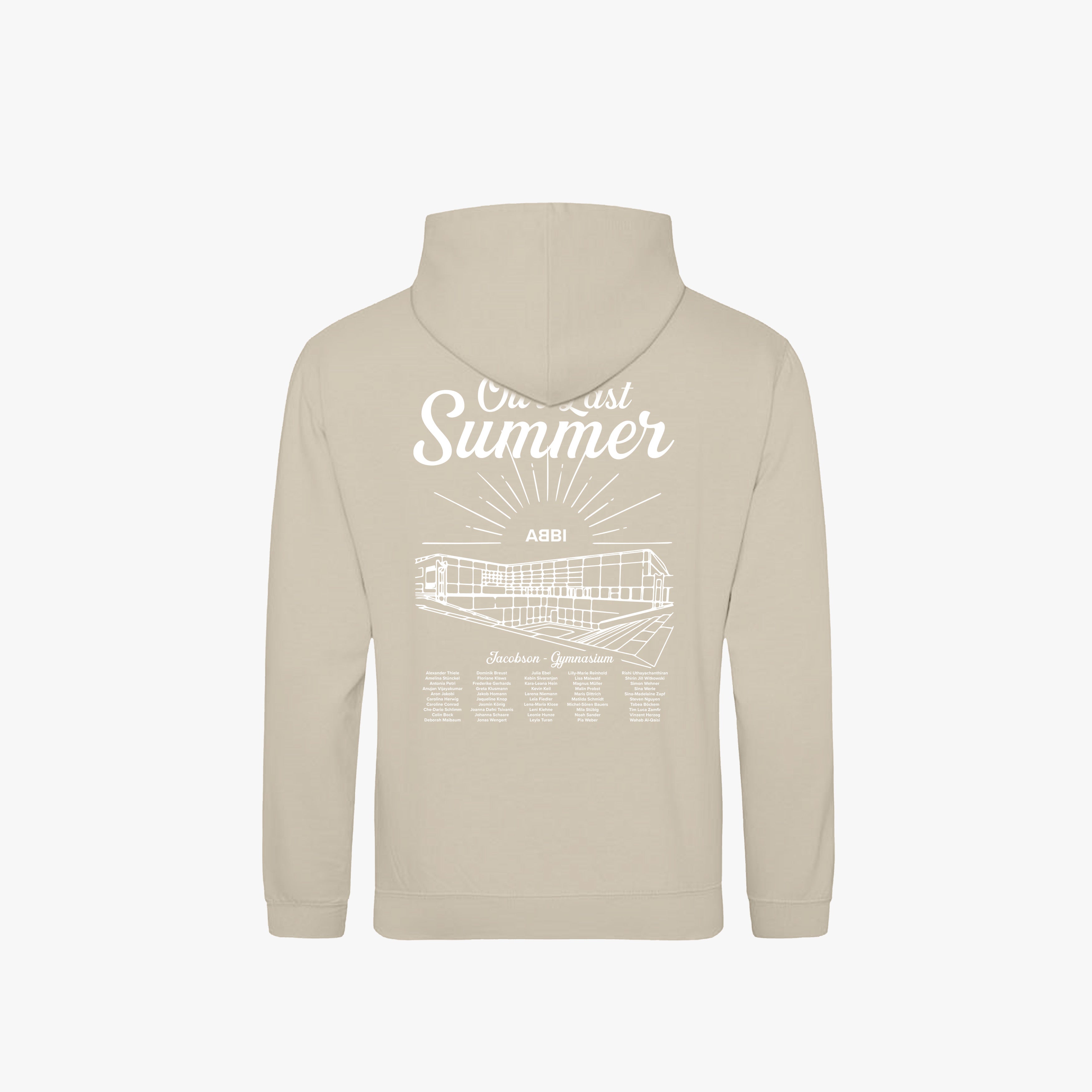 JCGS · Basic Hoodie Natural Stone · 23X124-1