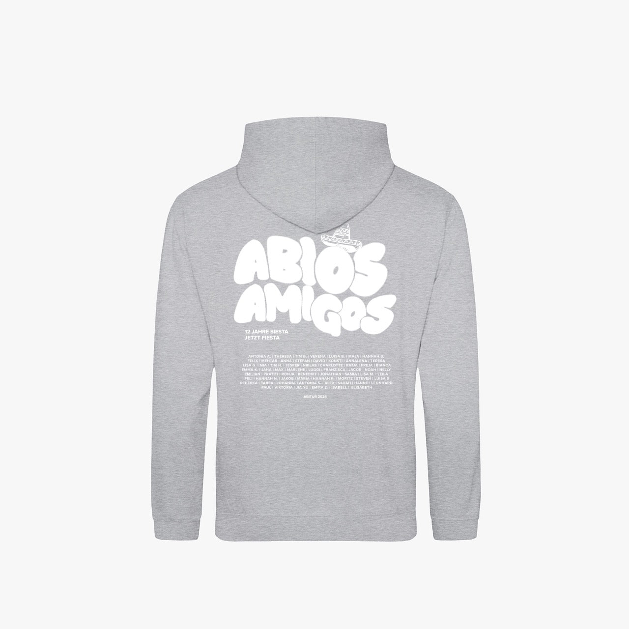 GMSA · Basic Hoodie Heather Grey · 23X125-1