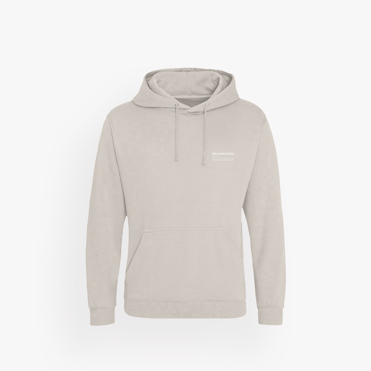 GCWB · Basic Hoodie Natural Stone · 23X137-1