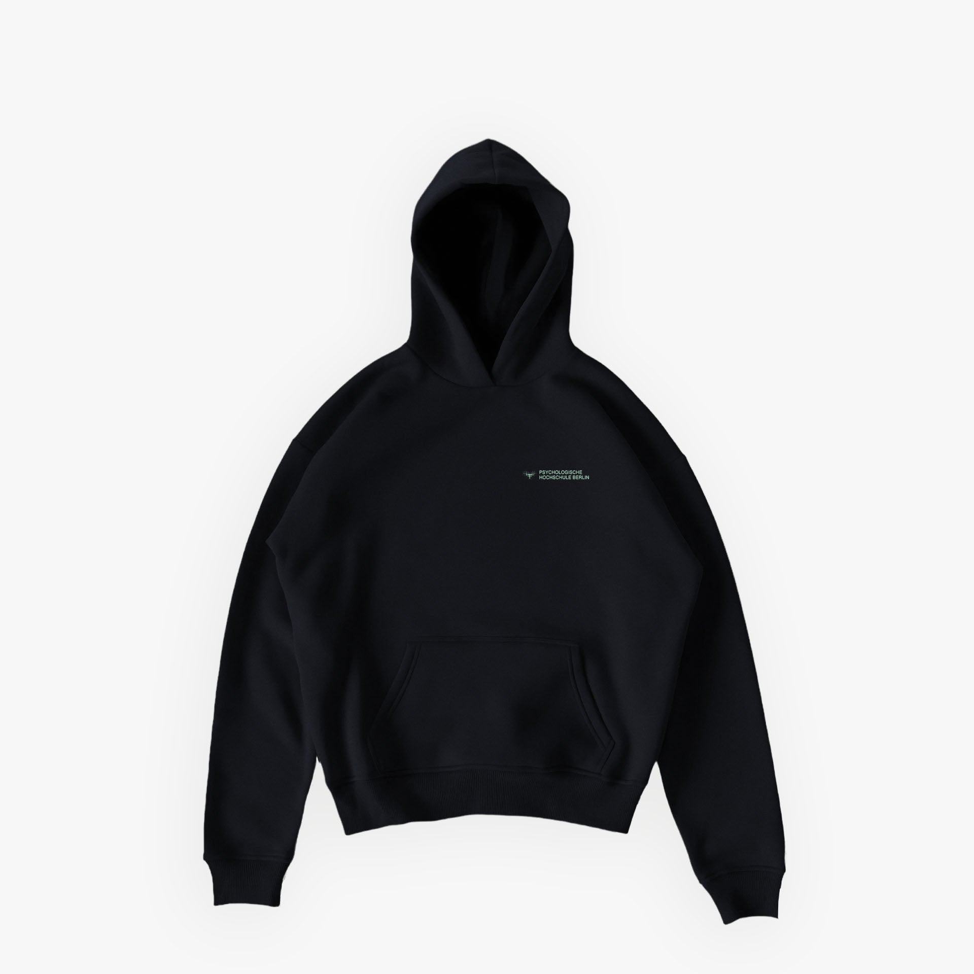 PHBM · Studios Essentials Hoodie N°3 Black · 23X138-2