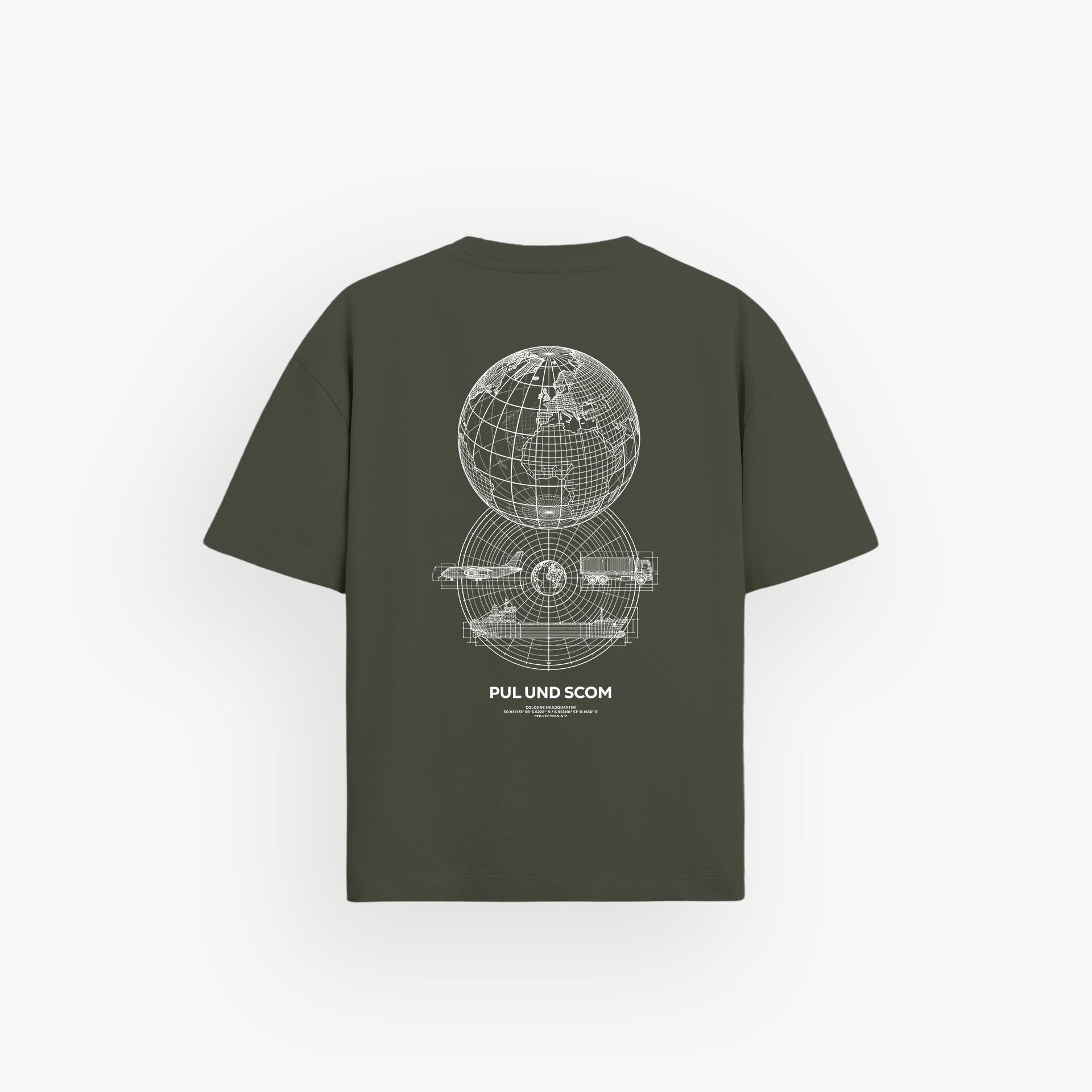 Iconic Oversized Shirt Pale Verde · 23X140-2