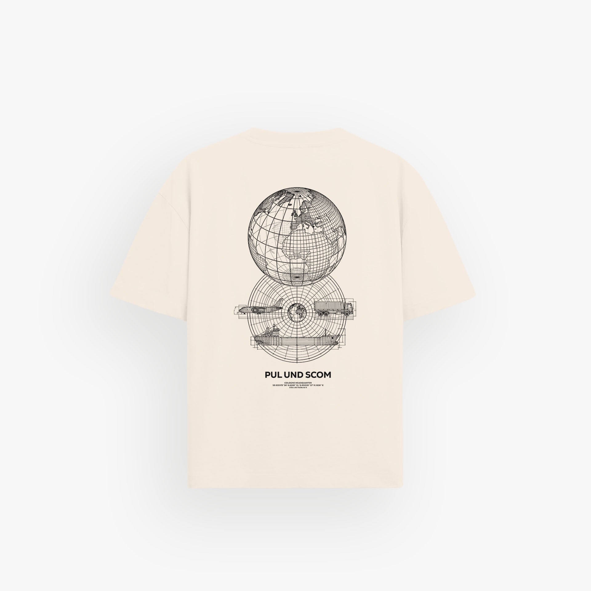Iconic Oversized Shirt Raw Ivory · 23X140-2