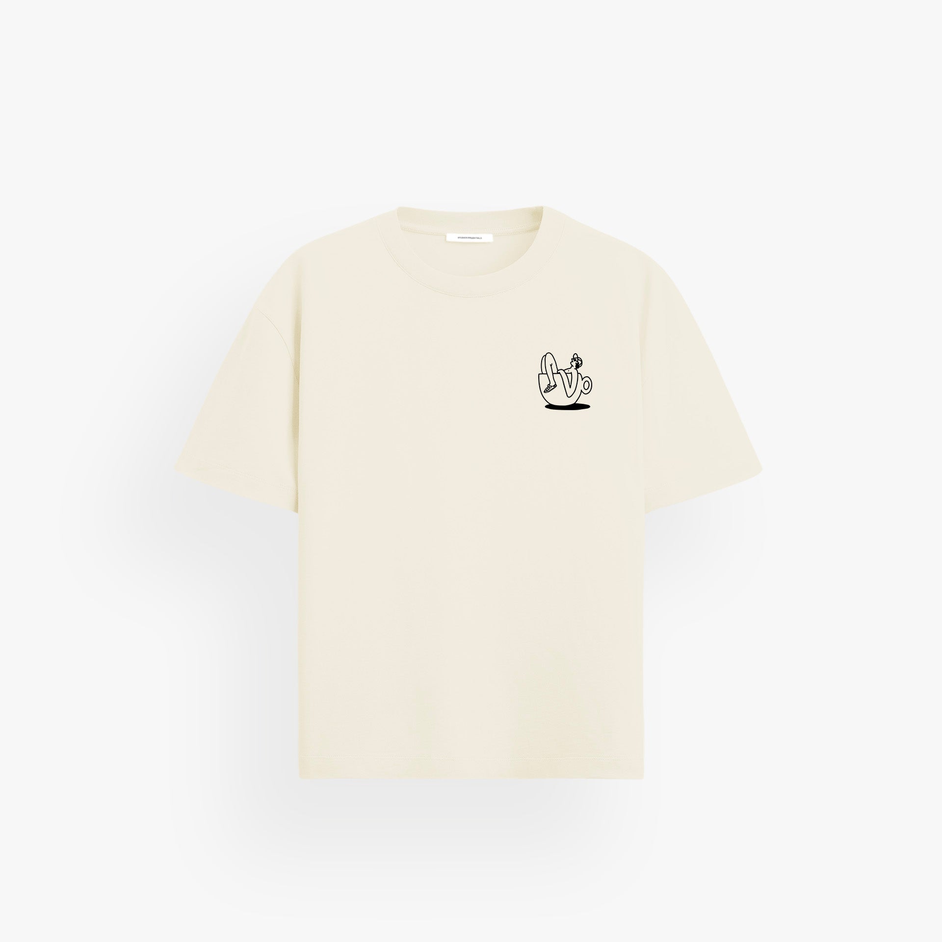 HRSG · Premium Oversized Shirt Natural Raw · 23X146-1