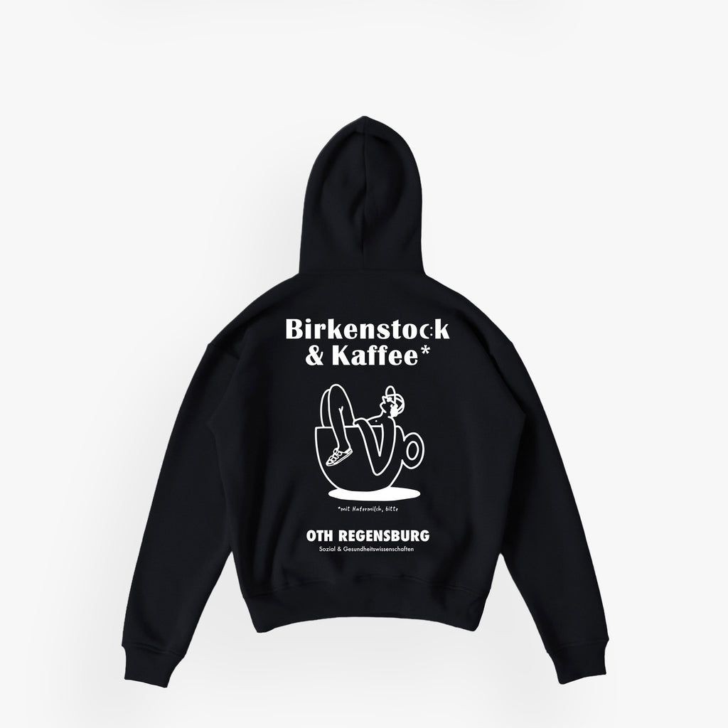 HRSG · Studios Essentials Hoodie N°2 Black · 23X146-1