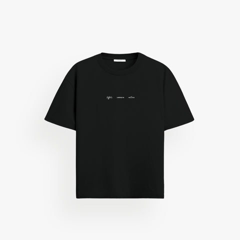 JGUF · Premium Oversized Shirt Black · 23X147-1