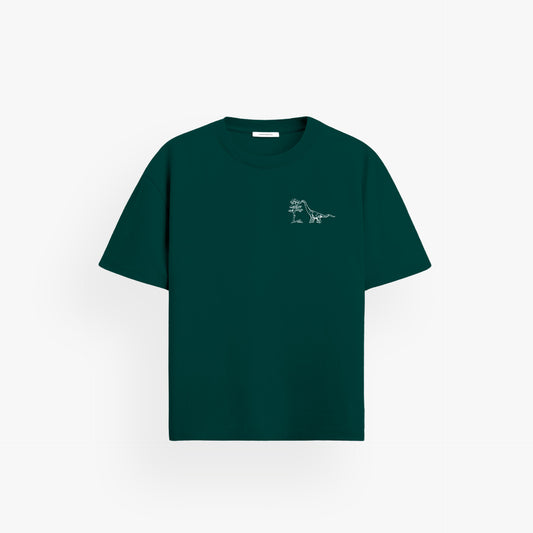 LULN · Classic Oversized Shirt Glazed Green · 23X150-2