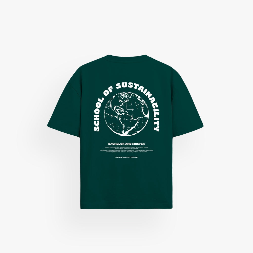 LULN · Classic Oversized Shirt Glazed Green · 23X150-2