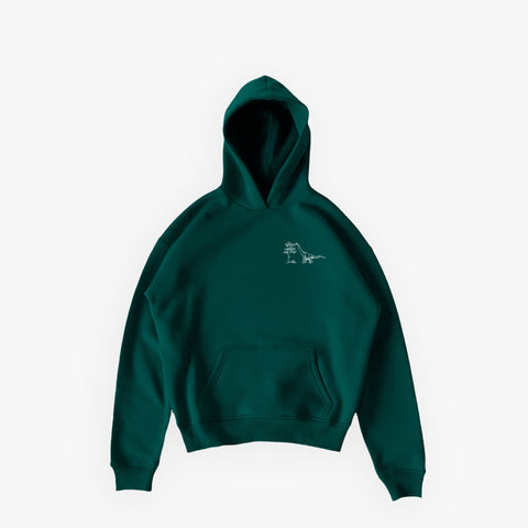 LULN · Studios Essentials Hoodie N°3 Botanical Green · 23X150-2