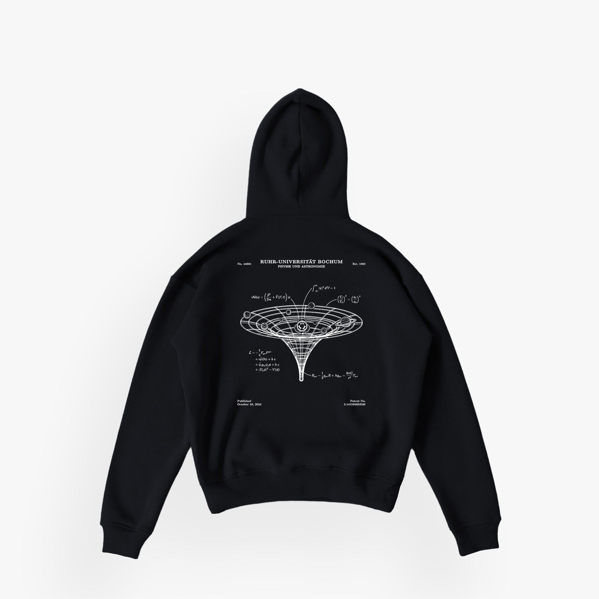 UBPA · Studios Essentials Hoodie N°1 Black · 23X153-1