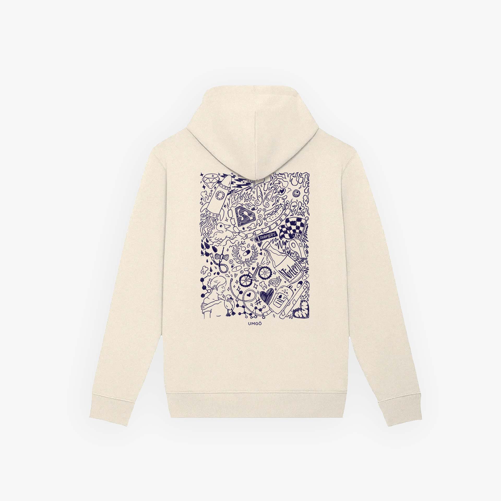 Classic Hoodie Natural Raw · 23X154-2