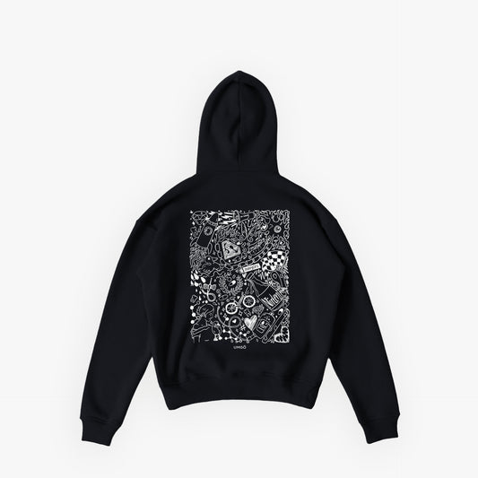 Studios Essentials Hoodie N°4 Black · 23X154-2