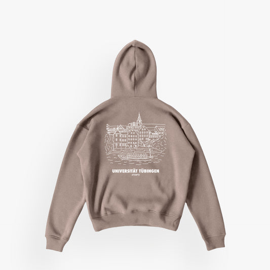 ZEKU · Studios Essentials Hoodie N°2 Latte Beige · 23X160-1