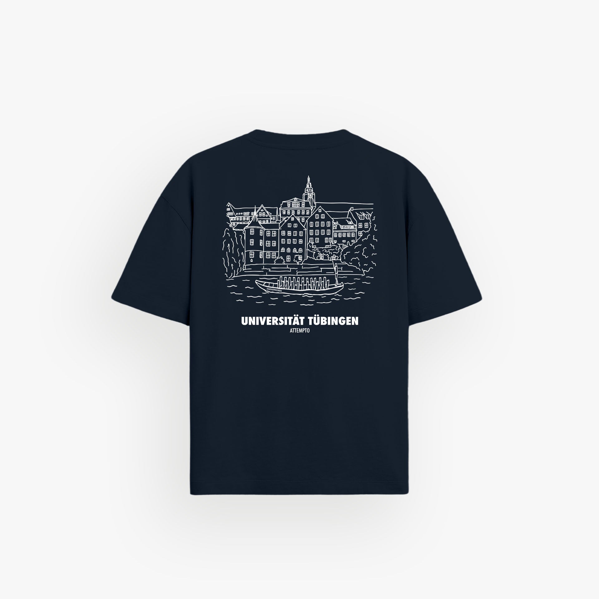 Iconic Oversized Shirt French Navy · 23X160-2