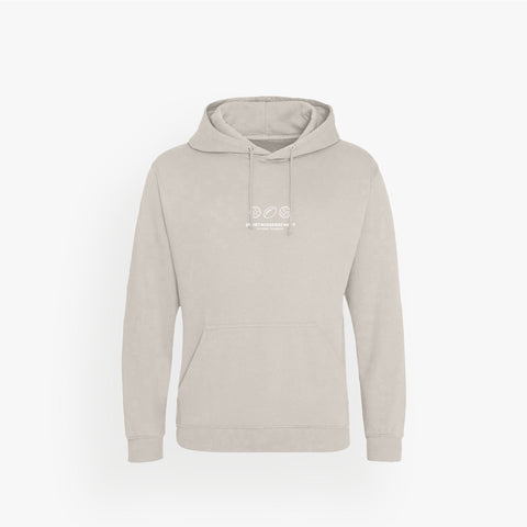 SHUB · Basic Hoodie Natural Stone · 23X161-1