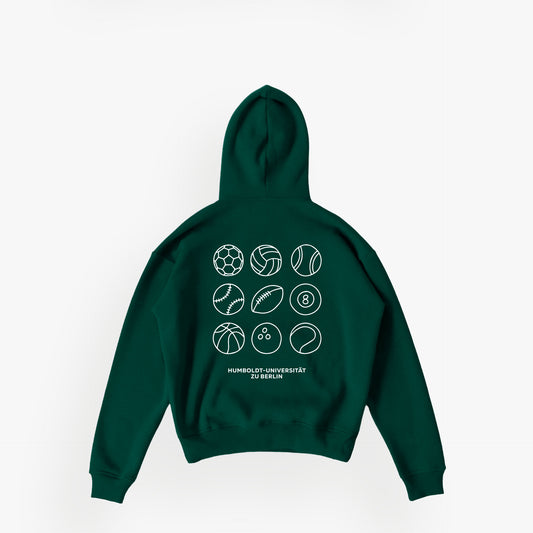 SHUB · Studios Essentials Hoodie N°1 Alpine Green · 23X161-1
