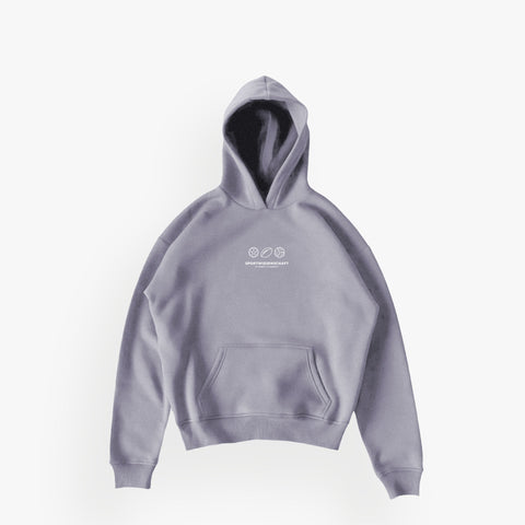 SHUB · Studios Essentials Hoodie N°1 Cloud Grey · 23X161-1