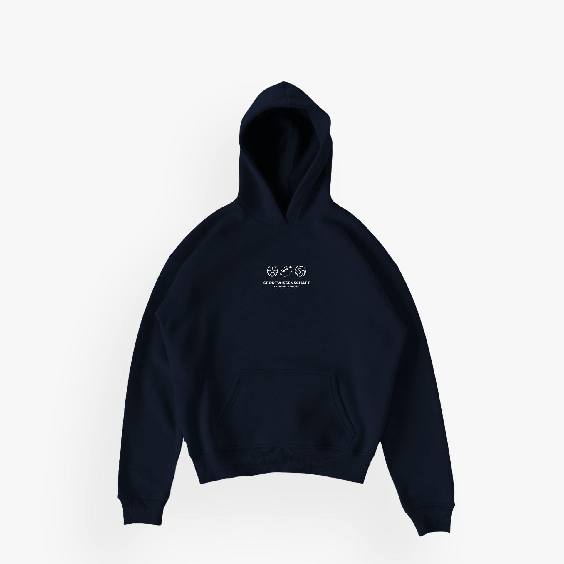 SHUB · Studios Essentials Hoodie N°1 French Navy · 23X161-1