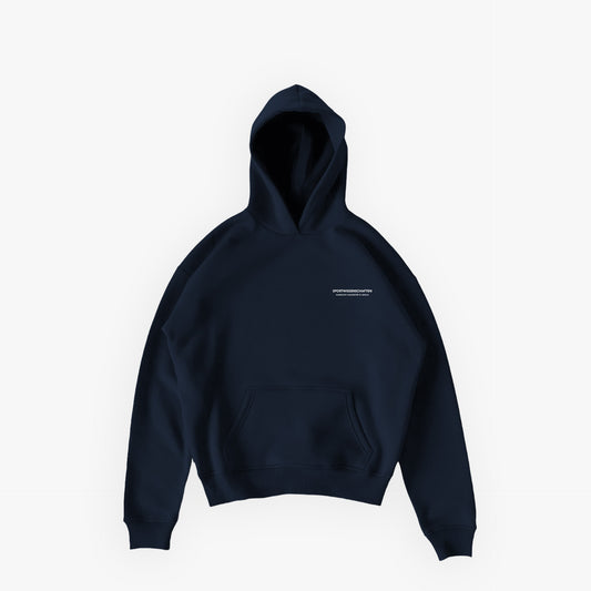 Studios Grand Hoodie French Navy · 23X161-2