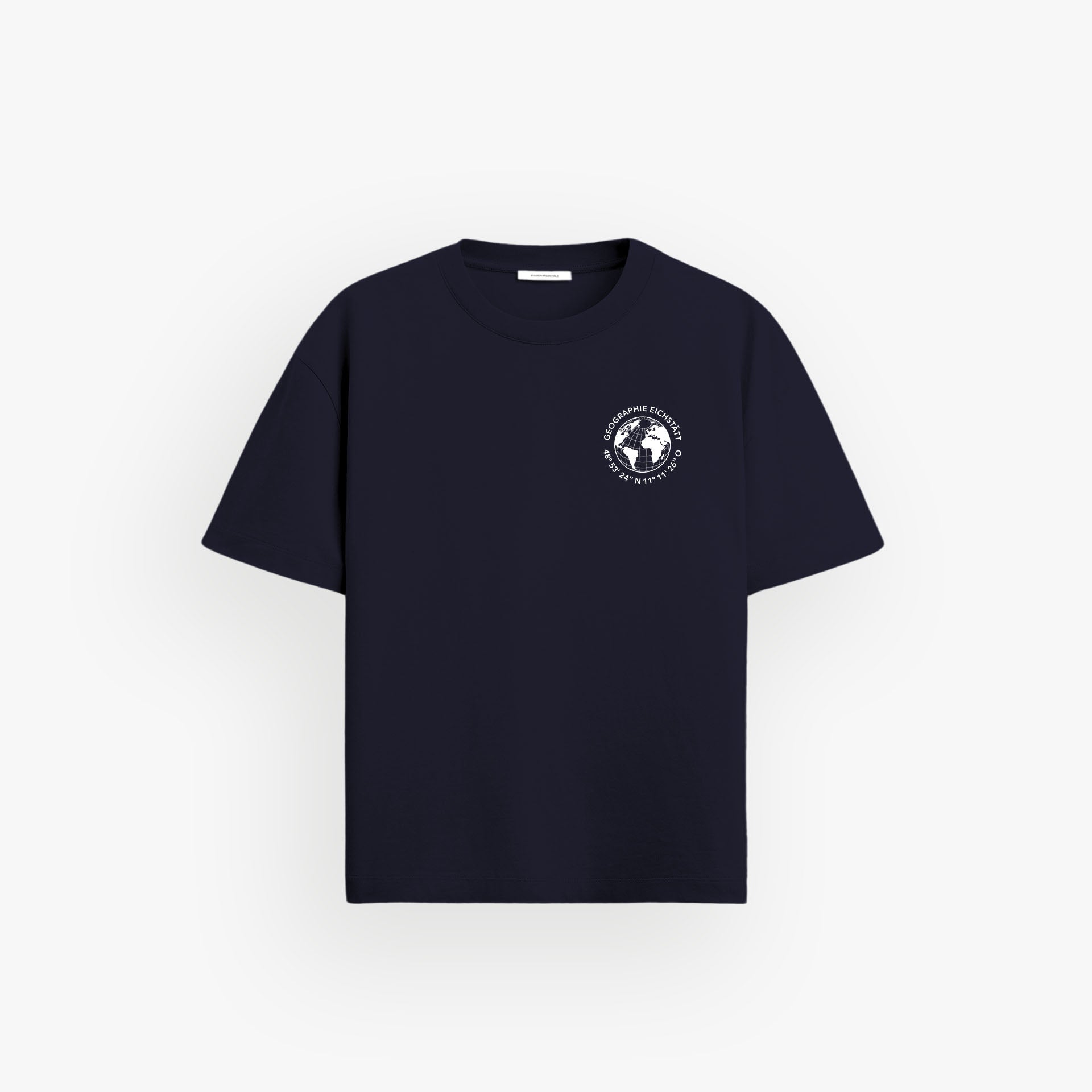 Iconic Oversized Shirt French Navy · 23X165-2