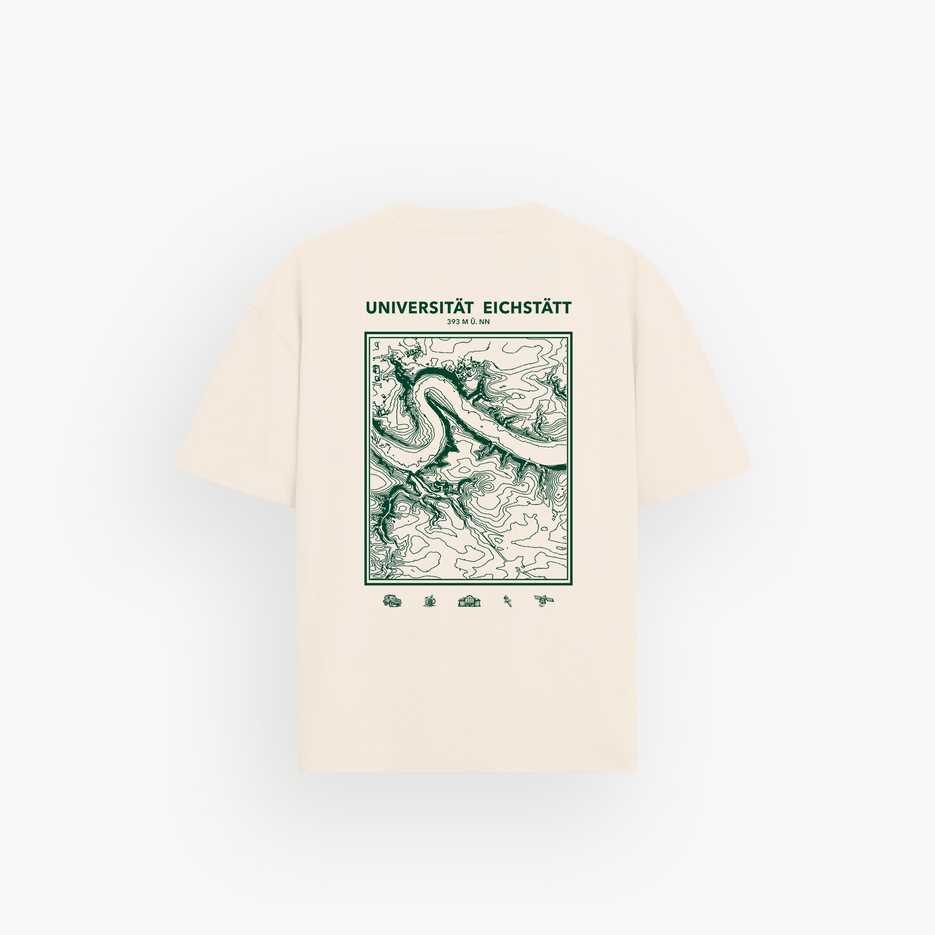 Iconic Oversized Shirt Raw Ivory · 23X165-2
