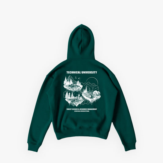 TUMF · Studios Essentials Hoodie N°3 Botanical Green · 23X170-1