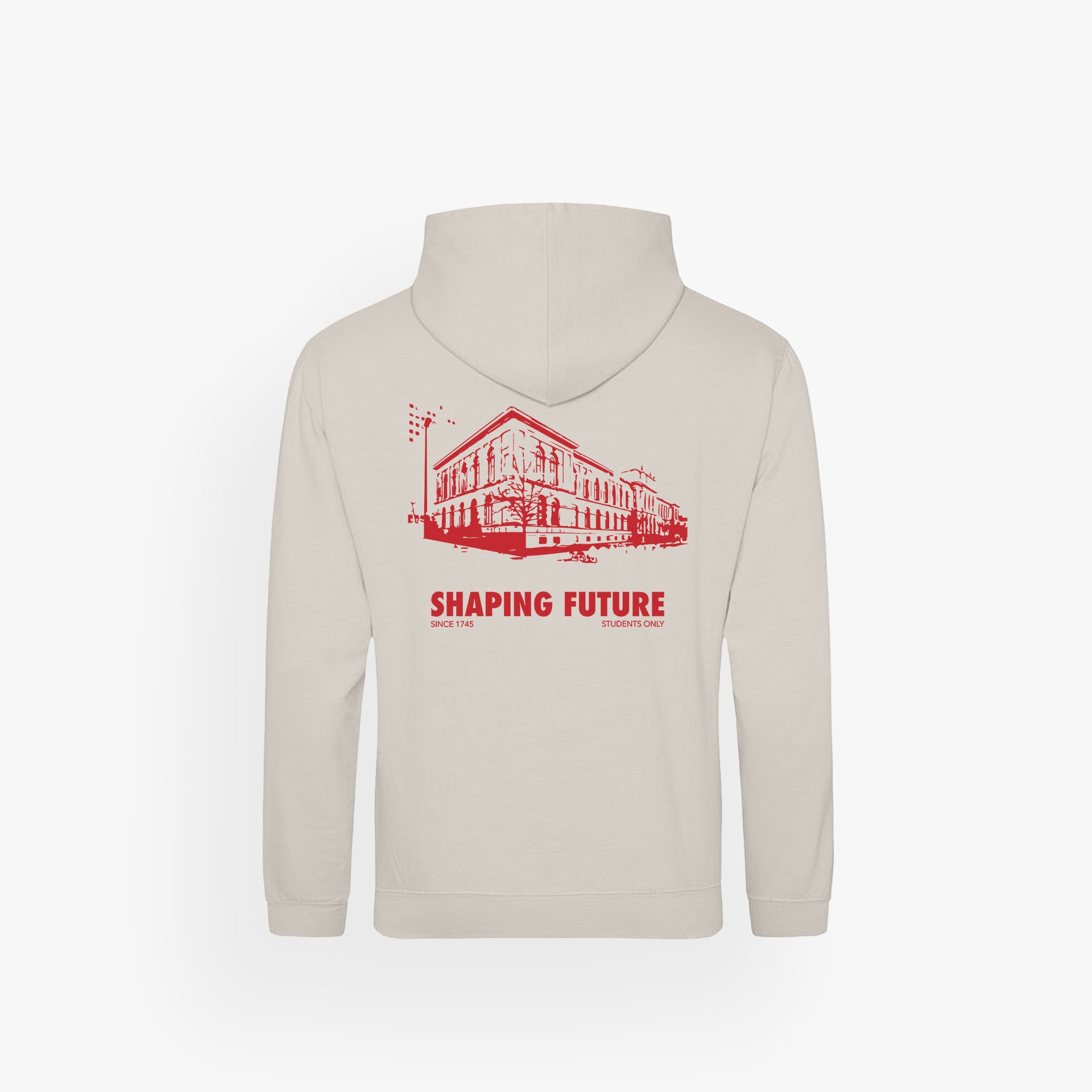 TUBS · Basic Hoodie Natural Stone · Red · 23X175-1