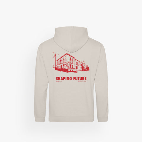 TUBS · Basic Hoodie Natural Stone · Red · 23X175-1