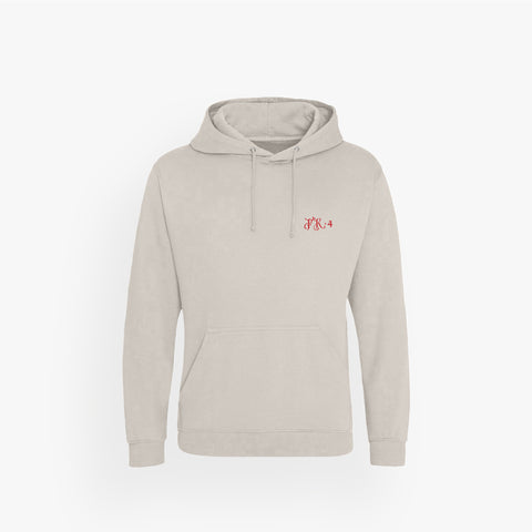 TUBM · Basic Hoodie Natural Stone · Red · 23X182-1